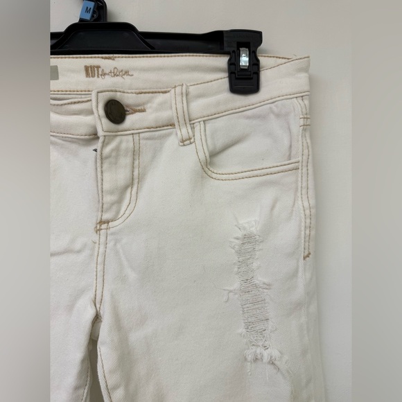 KUT Distressed Skinny Jeans Size 4 - Picture 3 of 6